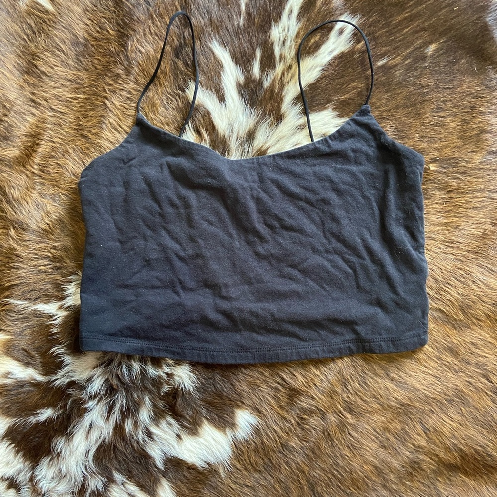 Black Spaghetti Strap Top